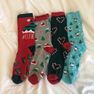 Christmas socks! 4 for 1!